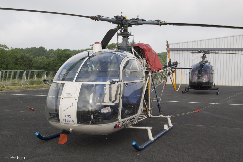 Rassemblement national d'hélicoptères - Cholet (F) - 5 june 2016