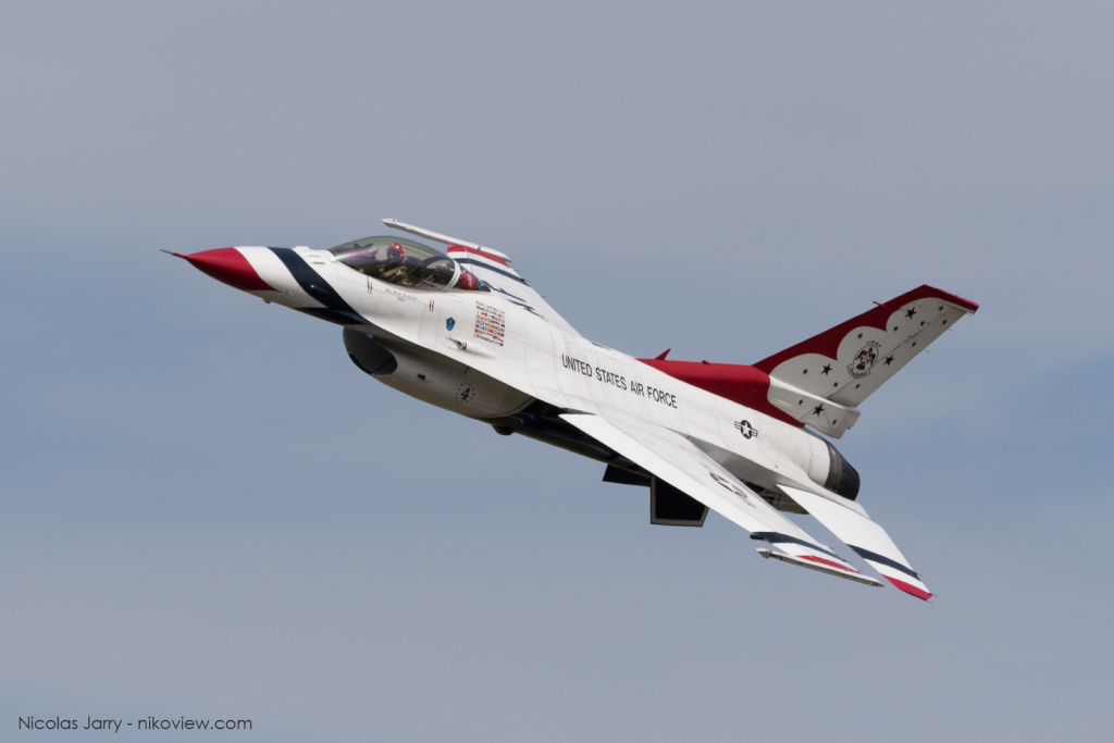 F-16C - Thunderbirds - US Air Force - Armée de l'air - Etats-Un